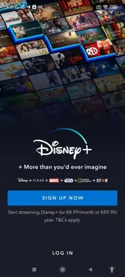 Disney+ android App screenshot 0