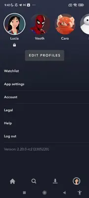 Disney+ android App screenshot 4
